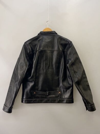 商品画像：Richmond S66/レザージャケット・ブルゾン/40/馬革/BLK 2