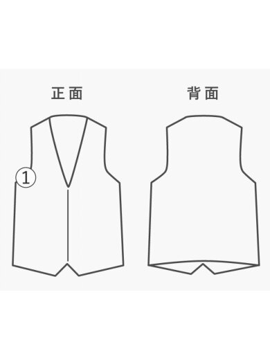 商品画像：フリースベスト/M/ウール/BLU// 5