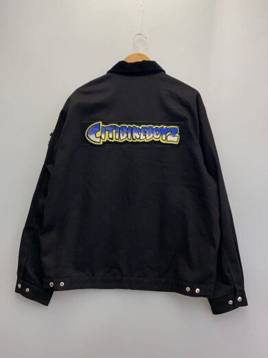 商品画像：ジャケット/XL/コットン/BLK/無地/101243021017// 2