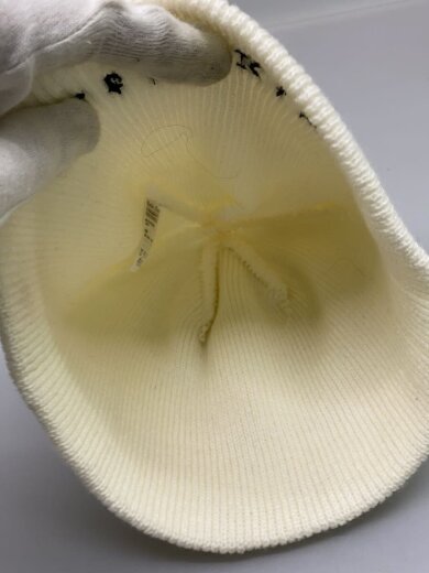 商品画像：ニットキャップ/--/ウール/WHT/メンズ 3