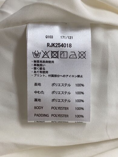 商品画像：ジャケット/S/--/WHT 4