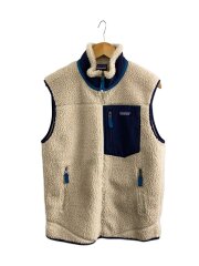 クラシックレトロX/フリースベスト/M/ポリエステル/BEG/23048FA20