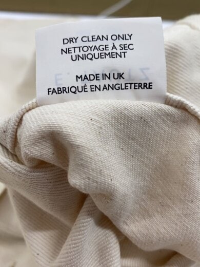 商品画像：Gジャン/M/コットン/BEG/無地/タバコ集/襟汚れ 6