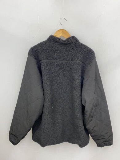 商品画像：フリースジャケット/XL/ポリエステル/BLK 2