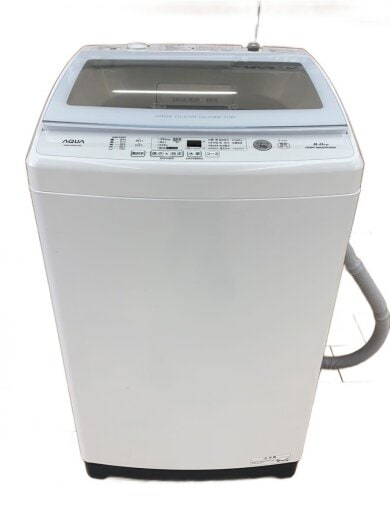 商品画像：洗濯機 AQW-GV80J(W) 1