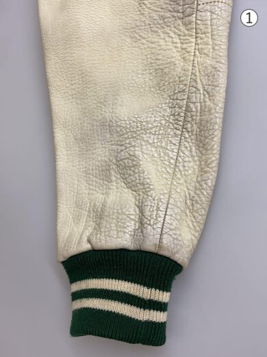 商品画像：スタジャン/M/ウール/GRN/ハーバード大学 6