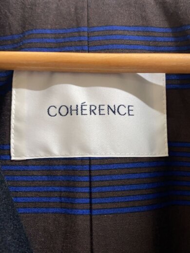 商品画像：トレンチコート/M/ウール/BLK/0751-08-00102/カシミヤ昆/FOUFOU2/STANDARD 3