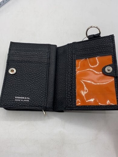 商品画像：2つ折り財布/レザー/BLK/メンズ/calm　WALLET 4