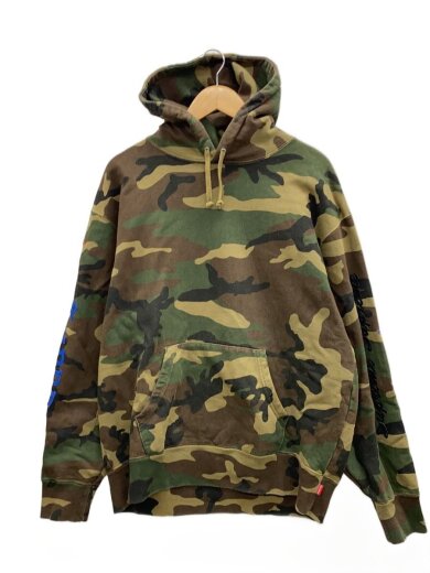 商品画像：SUPREME MULTI LOGO HOODED SWEATSHIRT/L/コットン/マルチカラー/カモフラ// 1