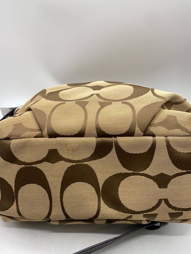 商品画像：ショルダーバッグ_シグネチャー_ブラウンレザー/キャンバス/BEG/総柄 4