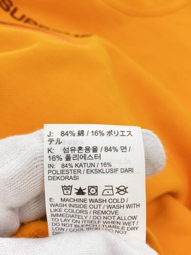 商品画像：スウェット/M/コットン/YLW/cw9699-833// 4