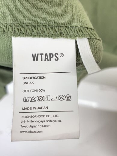 商品画像：Tシャツ/3/コットン/GRN// 4
