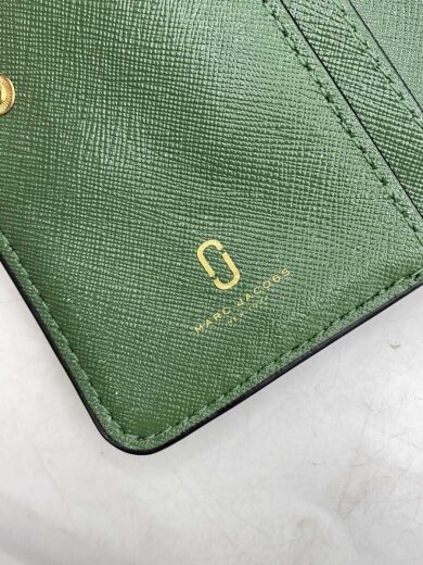 商品画像：2つ折り財布/--/GRN/無地/レディース/M0013356 3