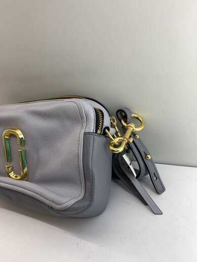 商品画像：ショルダーバッグ/レザー/GRY/無地/ｍ0014592 2