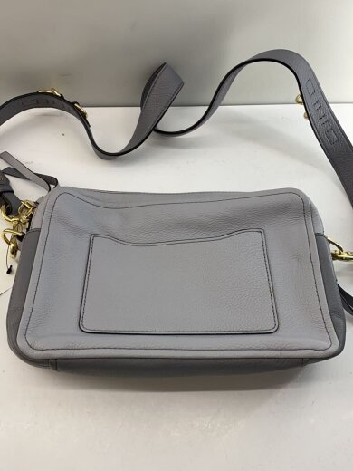 商品画像：ショルダーバッグ/レザー/GRY/無地/ｍ0014592 3