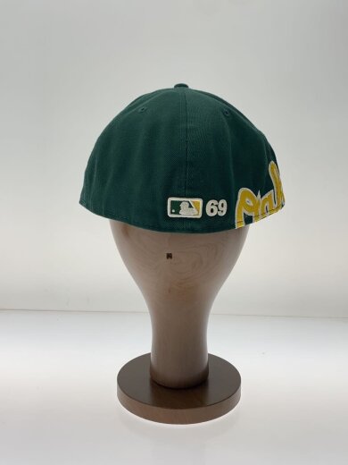 商品画像：キャップ/7 5/8/コットン/GRN/メンズ 3