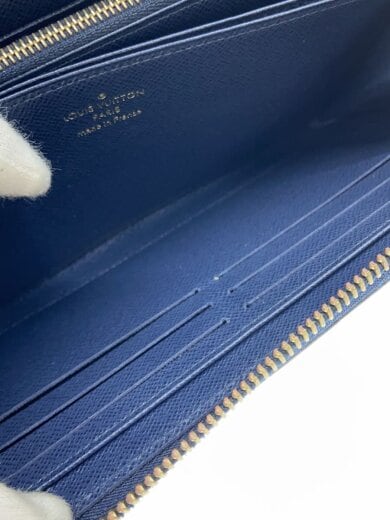 商品画像：長財布/--/BLU/無地/メンズ 6