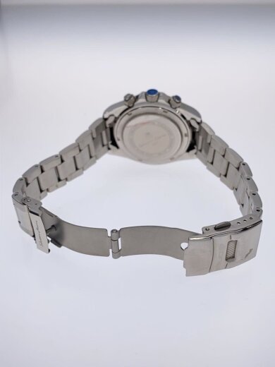 商品画像：クォーツ腕時計/アナログ/ステンレス/NVY/SLV/SM11125-1 4