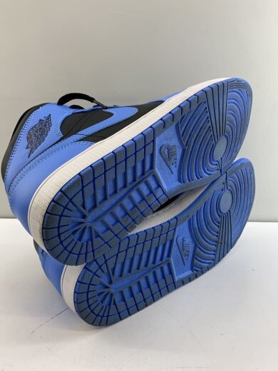 商品画像：AIR JORDAN 1 MID_エア ジョーダン 1 ミッド/28cm/BLU/レザー 4