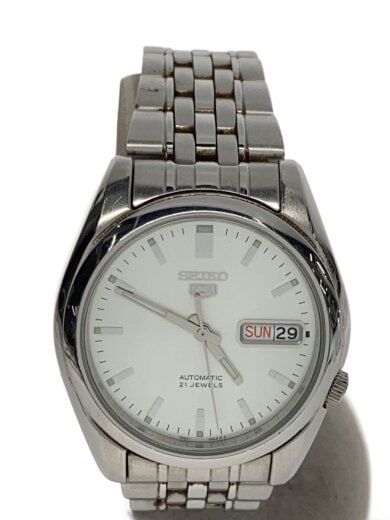 商品画像：自動巻腕時計/アナログ/ステンレス/SLV/SLV/SS/7S26-01V0 1