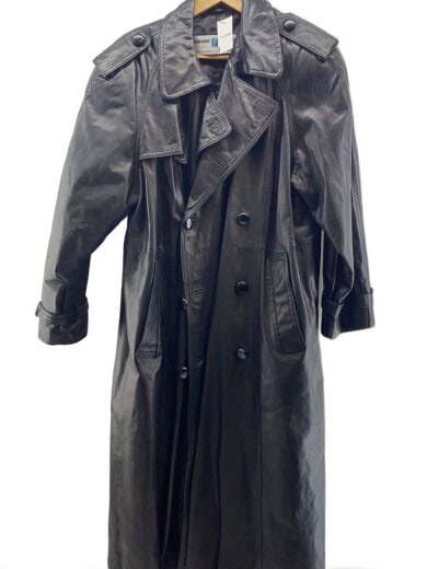 商品画像：ALLMAINS/コート/M/レザー/BLK/無地 1