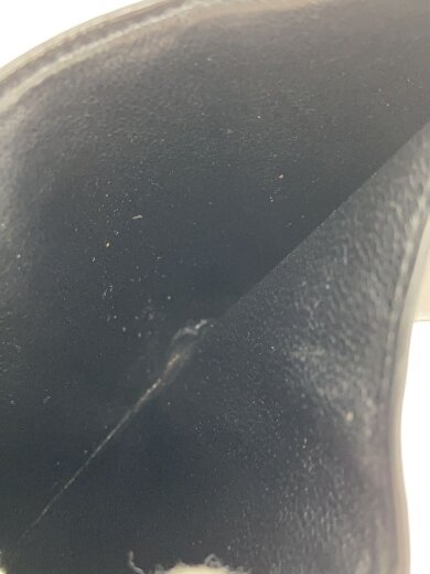 商品画像：3つ折り財布/レザー/BLK/無地/メンズ/672184 6