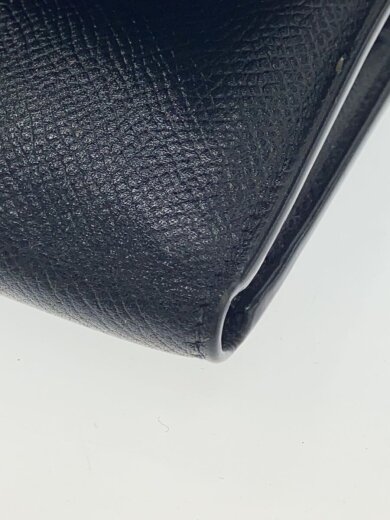 商品画像：3つ折り財布/レザー/BLK/無地/メンズ/672184 7