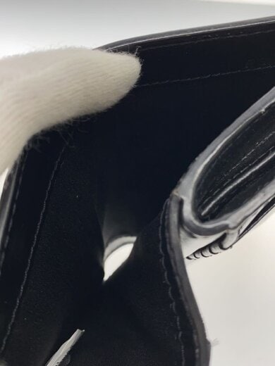 商品画像：2つ折り財布/レザー/BLK/レディース/M0015105 6