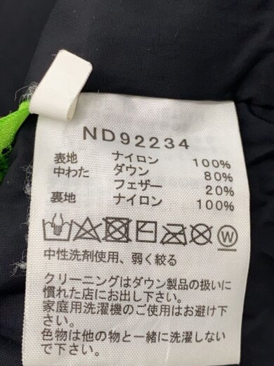 商品画像：ダウンジャケット/M/ナイロン/BLK/無地/nd92234 4