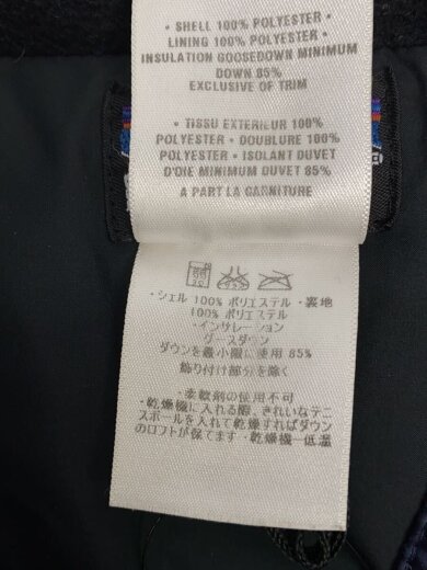 商品画像：ダウンベスト/S/ナイロン/NVY// 4
