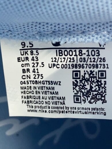 商品画像：X KOBE BRYANT AIR FORCE 1 LOW_X コービー・ブライアント エアフォース 1 ロー/27 7