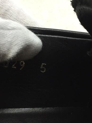 画像：PRADAローファー/プレート/UK5/ブラック/レザー/履きシワ有/ソール減り少5