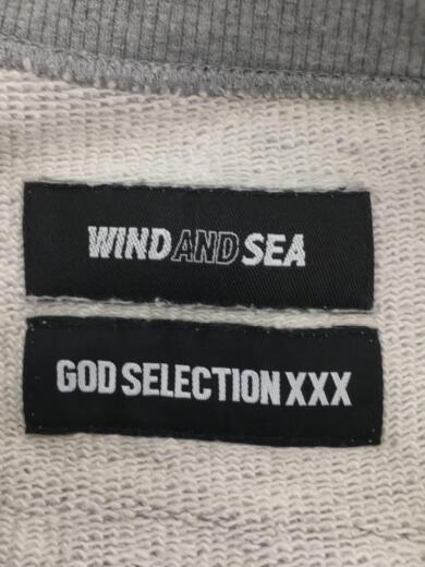 画像：WIND AND SEA × GOD SELECTION XXXWDS-XXX-21A-09/スウェット/M/コットン/GRY/無地3