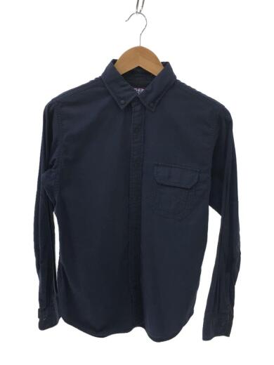 画像：THE NORTH FACE PURPLE LABELスナップダウンシャツ/長袖シャツ_NT3651N/S/コットン/ネイビー/NT3651N1