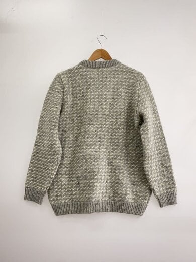 商品画像：バーズアイ/くるみボタン/カーディガン/L/ウール/GRY/290722 2