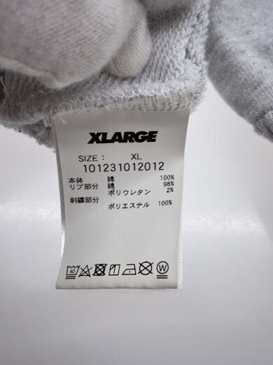 画像：X-LARGESLANTED OG PULLOVER HOODED SWEAT/パーカー/XL/コットン/GRY4