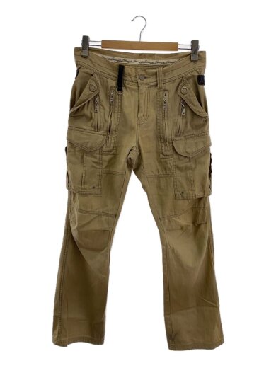 画像：TORNADO MARTブーツカットパンツ/M/コットン/BEG/無地1