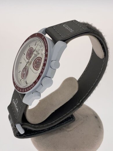 画像：OMEGA × SWATCHBIOCERAMIC MoonSwatch/冥王星/アナログ/ホワイト2