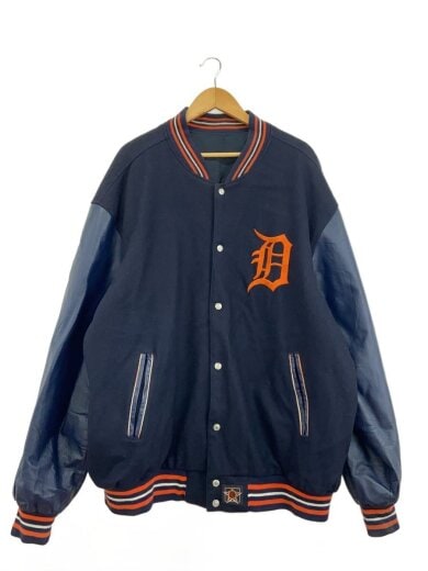 商品画像：DETROITTigers/スタジャン/NVY/汚れ有 1