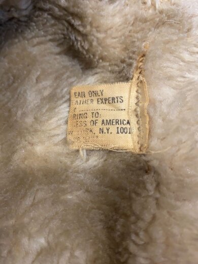 画像：その他ブランドVintage/70s/G-1/レザーフライトジャケット/民間/TALONジップ/SIZE:46/ブラウン4