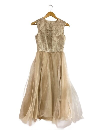 商品画像：aimer/レース/チュールドレス/M/ポリエステル/CRM/25-4-068 1