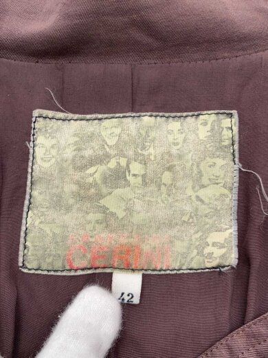 商品画像：CERINI/裾フリル/ジャケット/42/Y2K/BRW 3