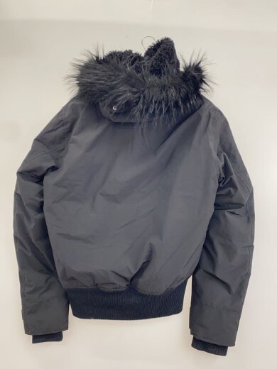 商品画像：ファー/ダウンジャケット/L/ポリエステル/BLK 2