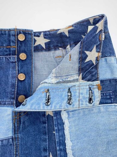 商品画像：スカート/FREE/デニム/IDG/2ak-0920 3