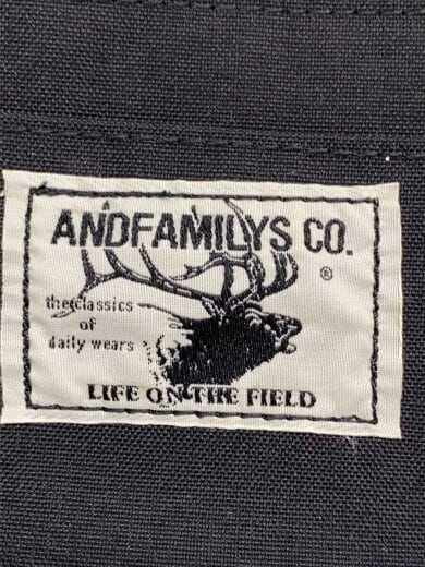 商品画像：AND FAMILYS/ショルダーバッグ/--/BLK 5