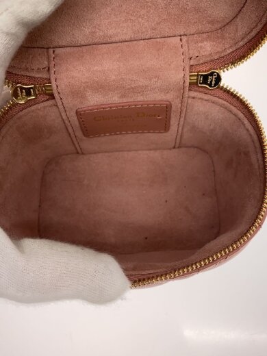 商品画像：マイクロカナージュ/2WAYバニティ/ショルダーバッグ/レザー/PNK// 6