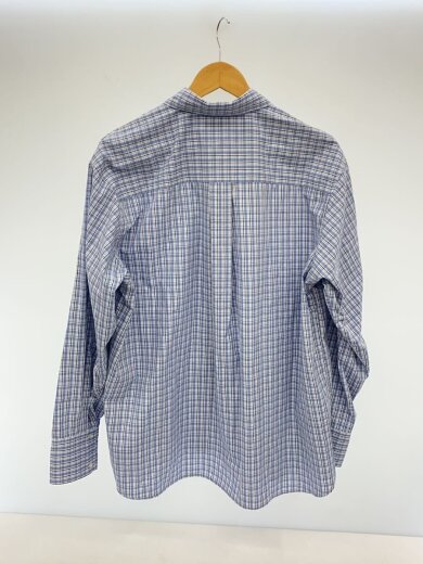 商品画像：リボン付きストライプオーバーシャツ/one/ポリエステル/BLU/チェック/09WFB252118 2