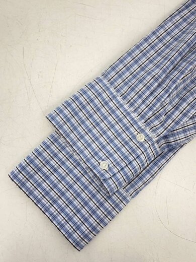 商品画像：リボン付きストライプオーバーシャツ/one/ポリエステル/BLU/チェック/09WFB252118 5