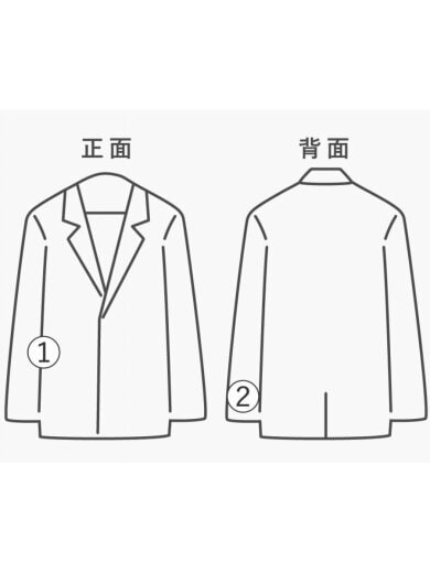 商品画像：リバーシブルジャケット/FREE/コットン/BLU 6