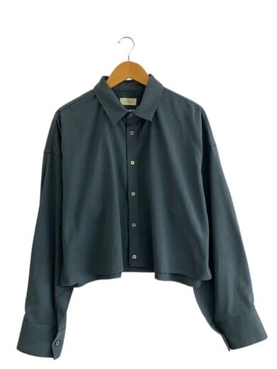 商品画像：長袖シャツ/FREE/ポリエステル/GRN/無地/1930008 1